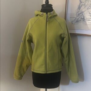 Helly Hansen | Women's Green fleece hooded jacket-Size Small